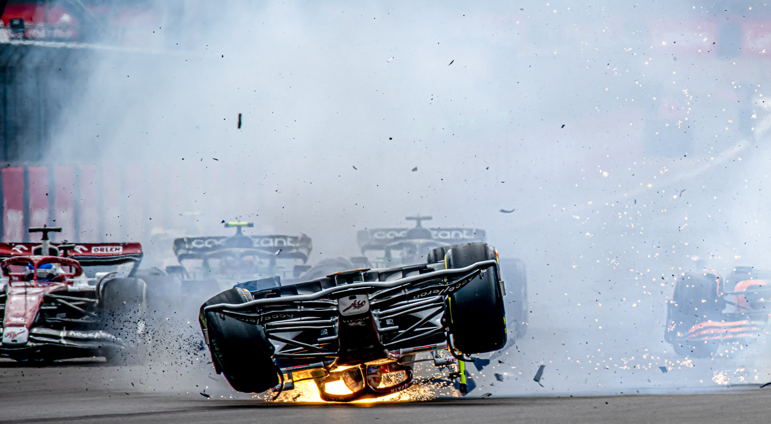 Zhou Guanyu, Silverstone,  2022