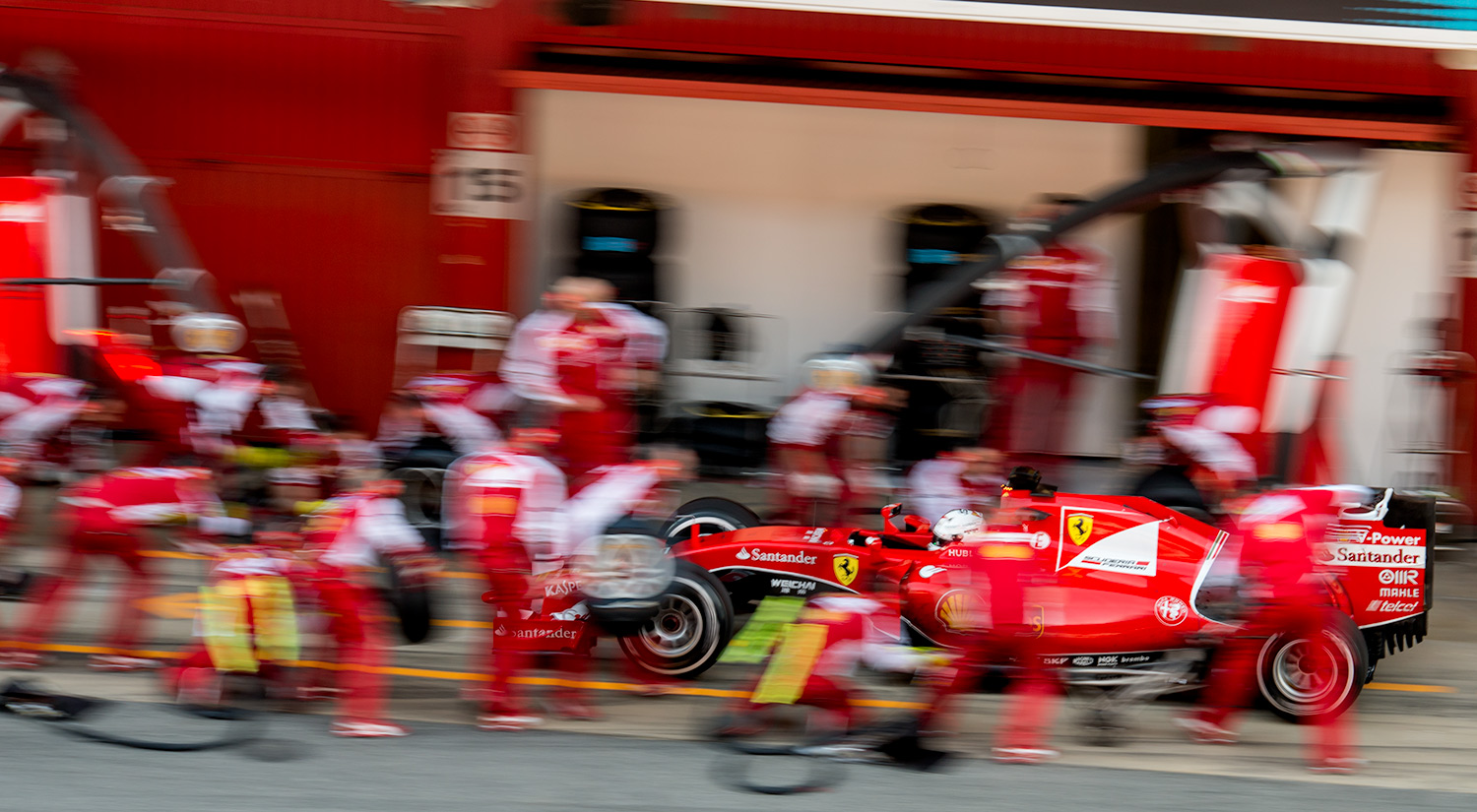 Sebastian Vettel - Ferrari, Winter Testing, Barcelona,  2015