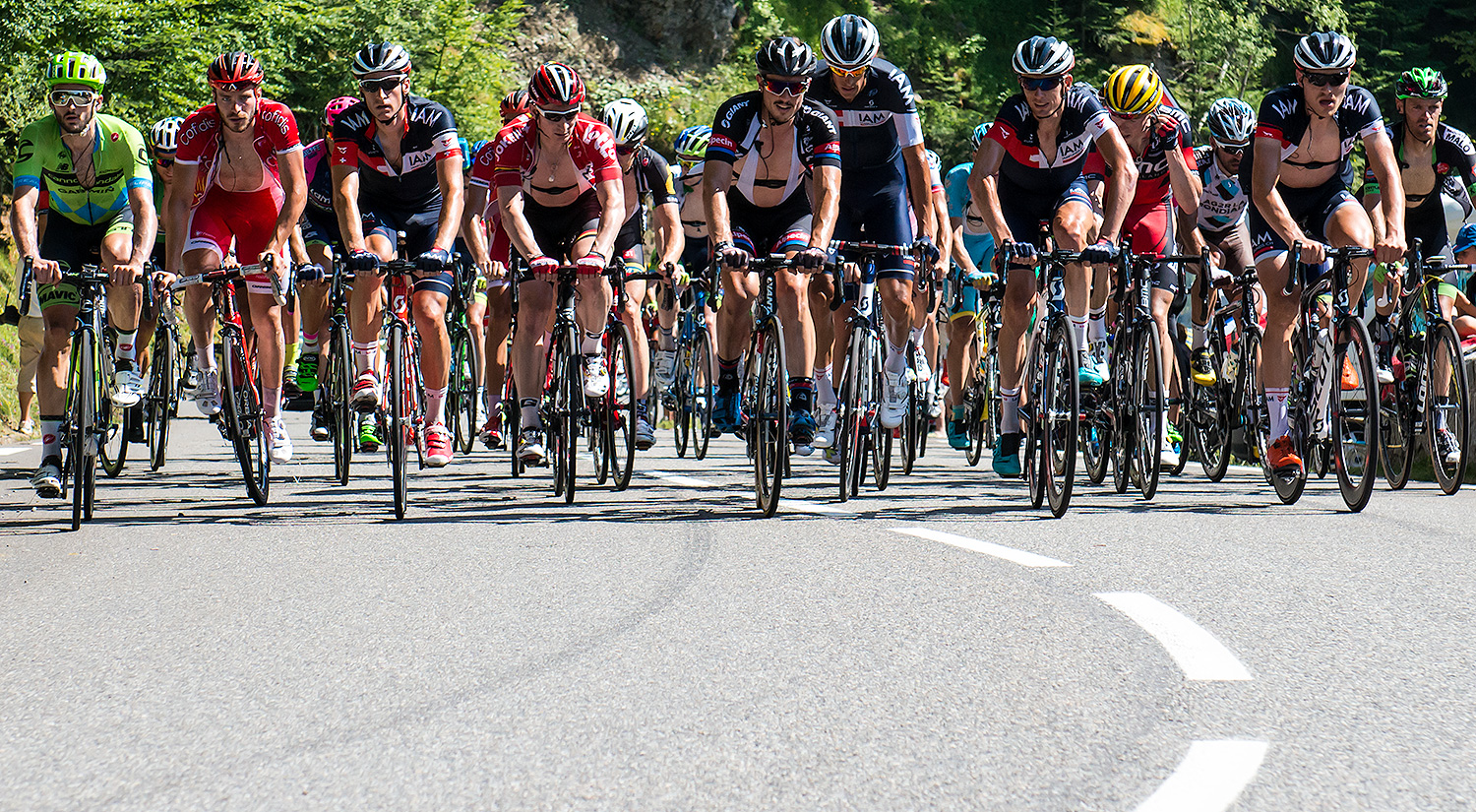 The Bus, La Pierre Saint-Martin, Tour de France - Stage 10, 2015