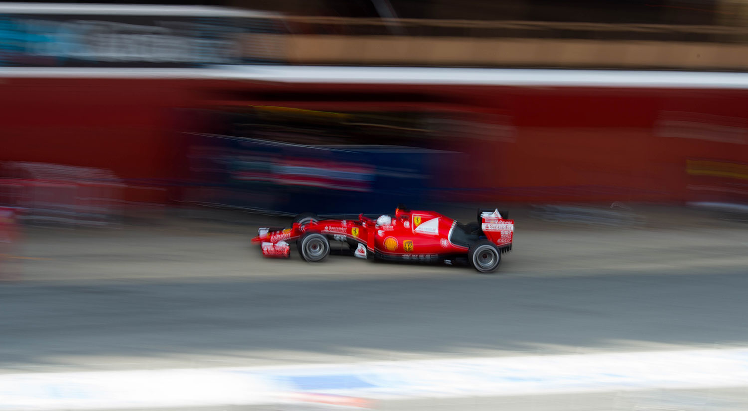 Sebastian Vettel - Ferrari, Winter Testing,  Circuit de Catalunya, Barcelona, Spain, 2015