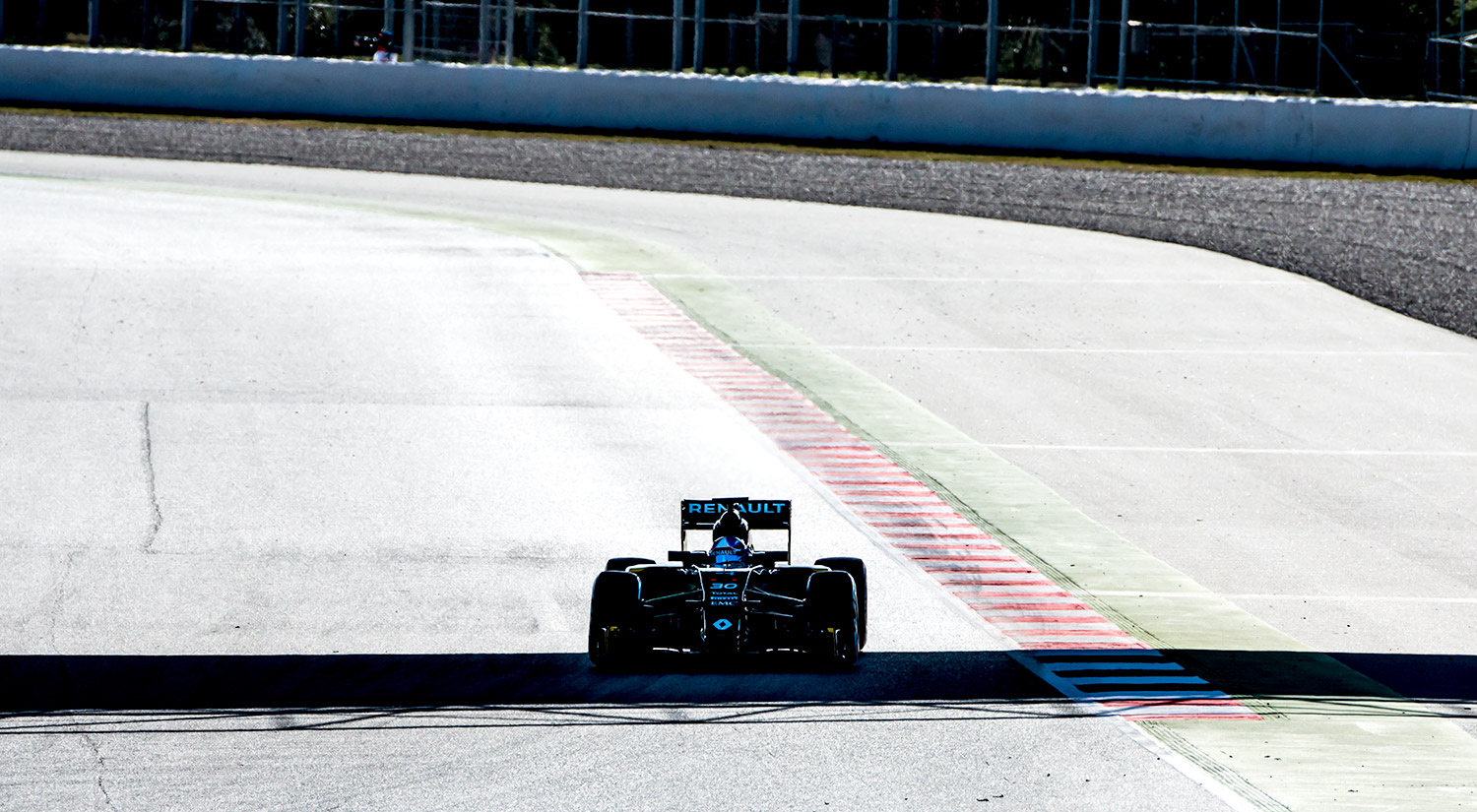 Jolyon Palmer - Renault, Winter Testing, Circuit de Catalunya, 2016