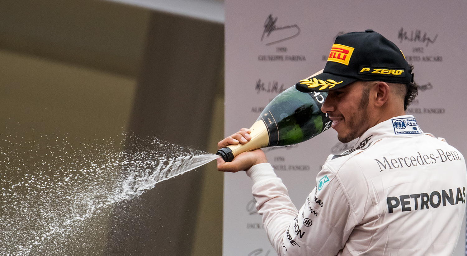 Lewis Hamilton - Mercedes, Monza,  2016