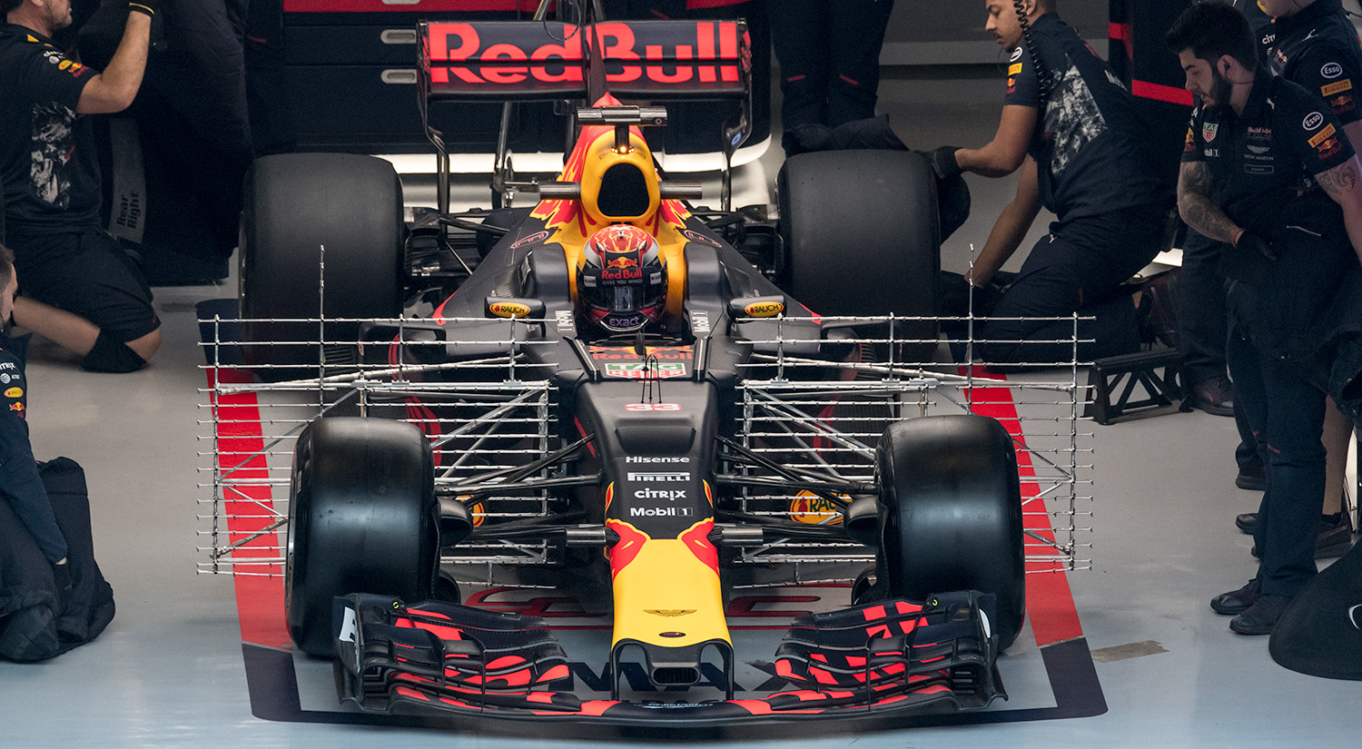 Max Verstappen - Red Bull Racing, Winter Testing, Circuit de Catalunya,  2017