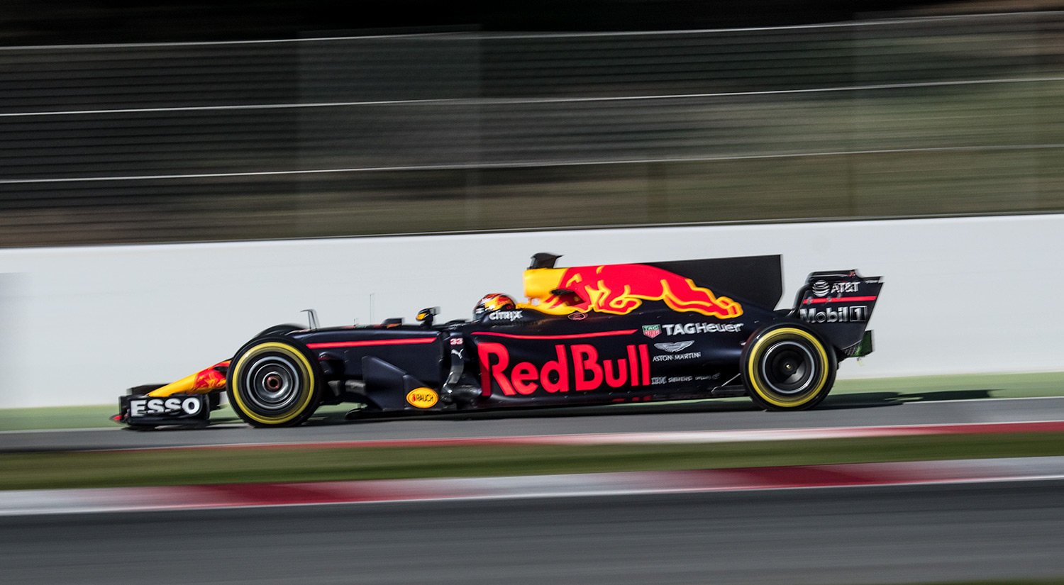 Max Verstappen - Red Bull Racing, Winter Testing, Circuit de Catalunya,  2017