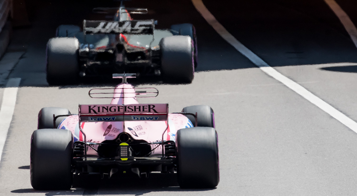Romain Grosjean  & Sergio Pérez, Monaco,  2017