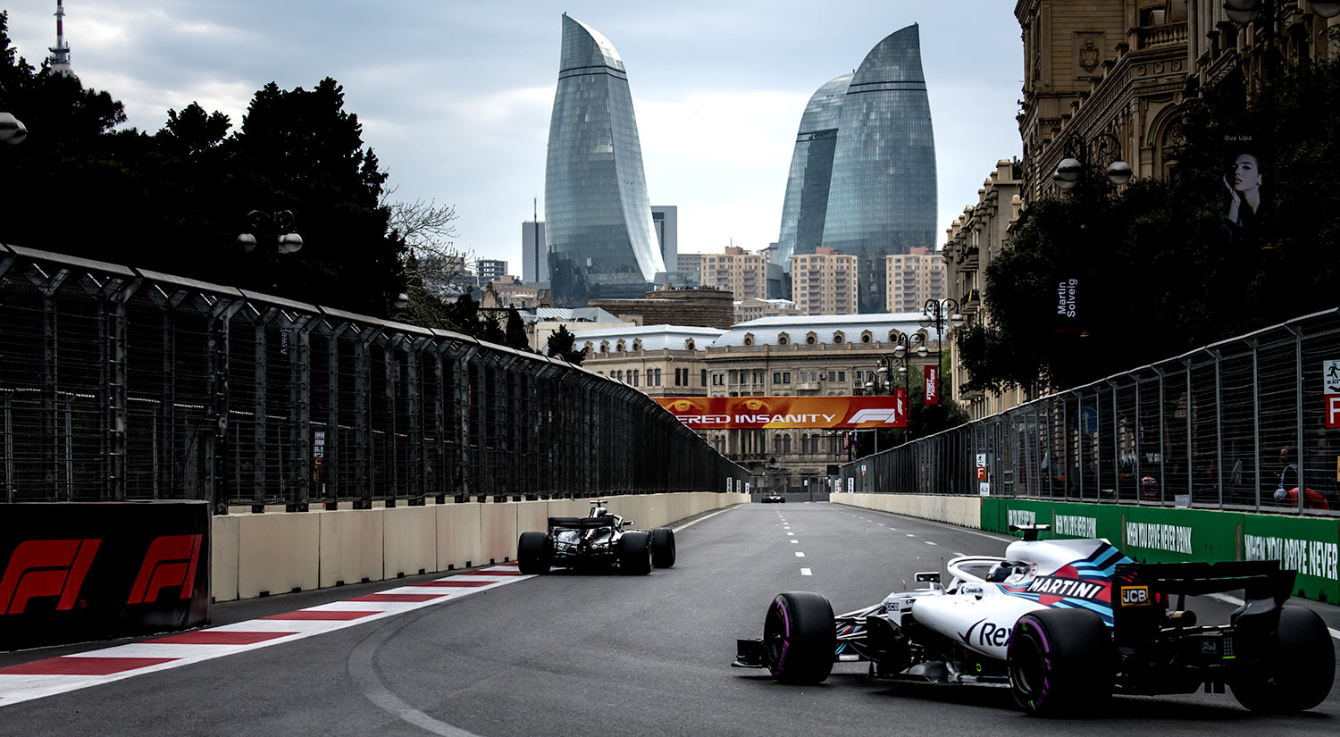 Lance Stroll - Williams, Baku,  2018