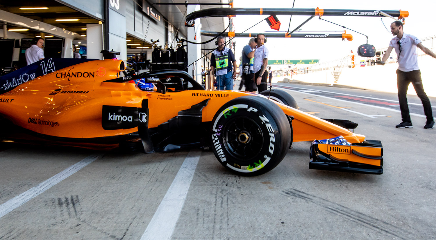Fernando Alonso - McLaren, Silverstone,  2018