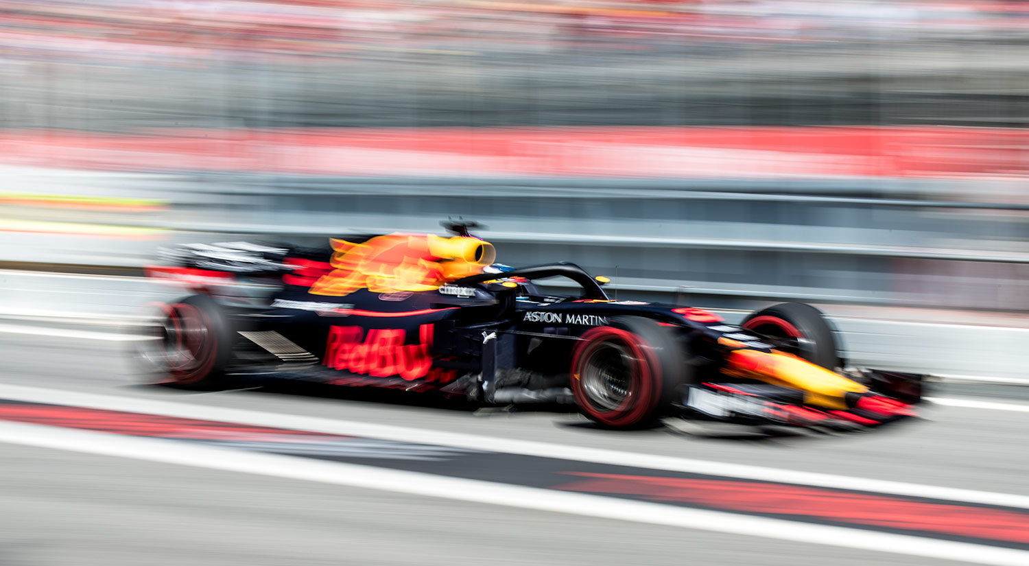 Daniel Ricciardo - Red Bull Racing, Circuit de Catalunya,  2018