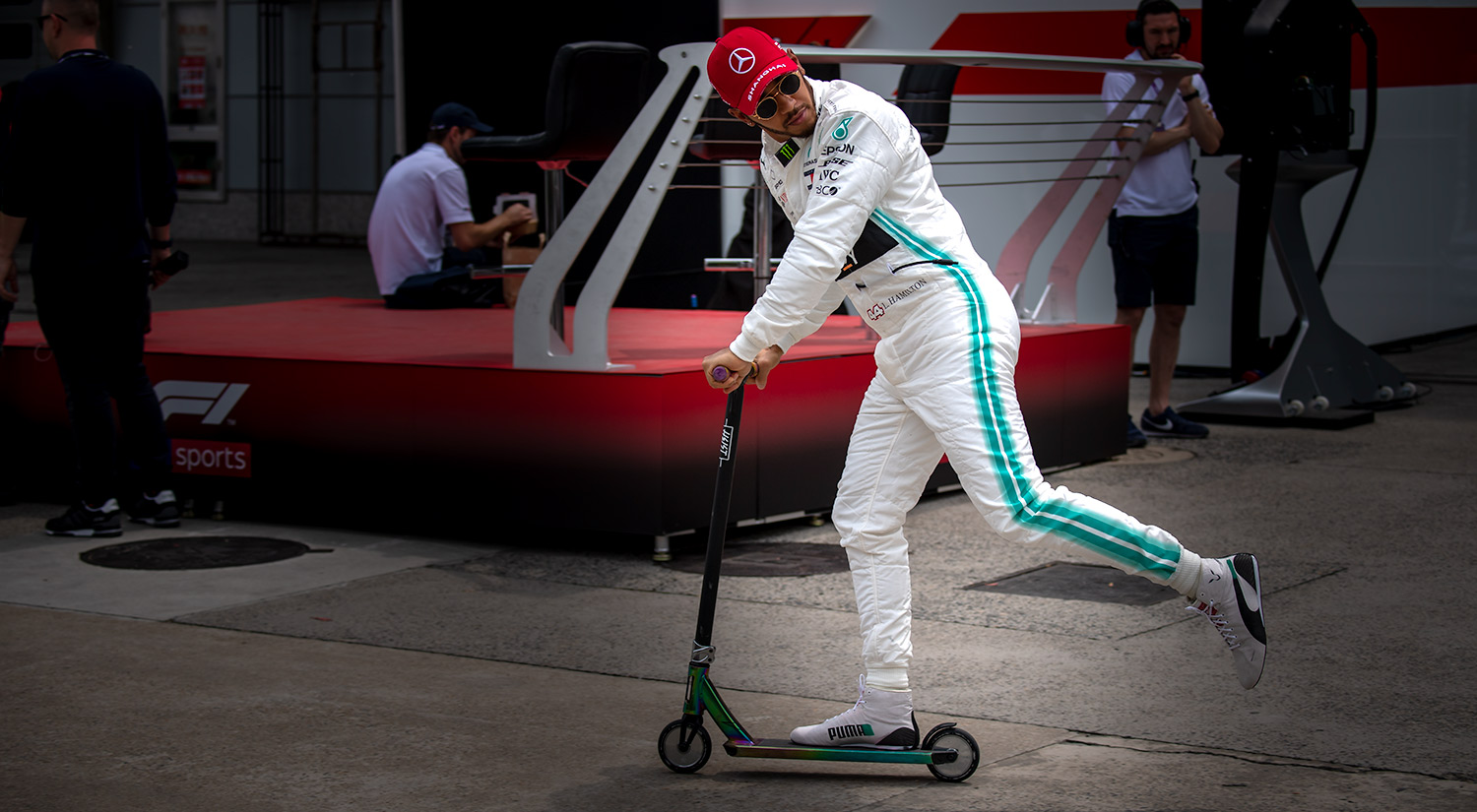 Lewis Hamilton - Mercedes, Chinese Grand Prix,  2019