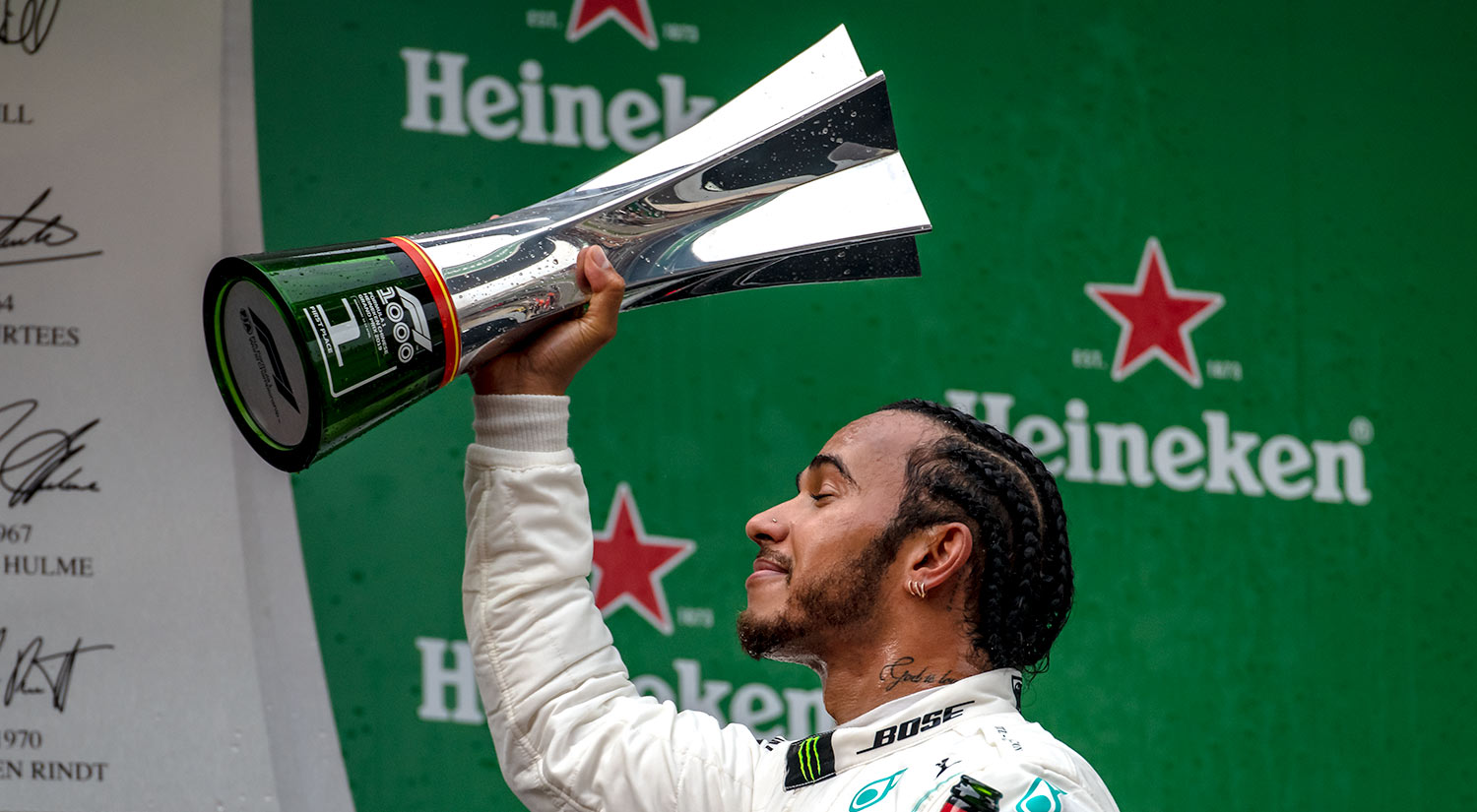 Lewis Hamilton - Mercedes, Chinese Grand Prix,  2019