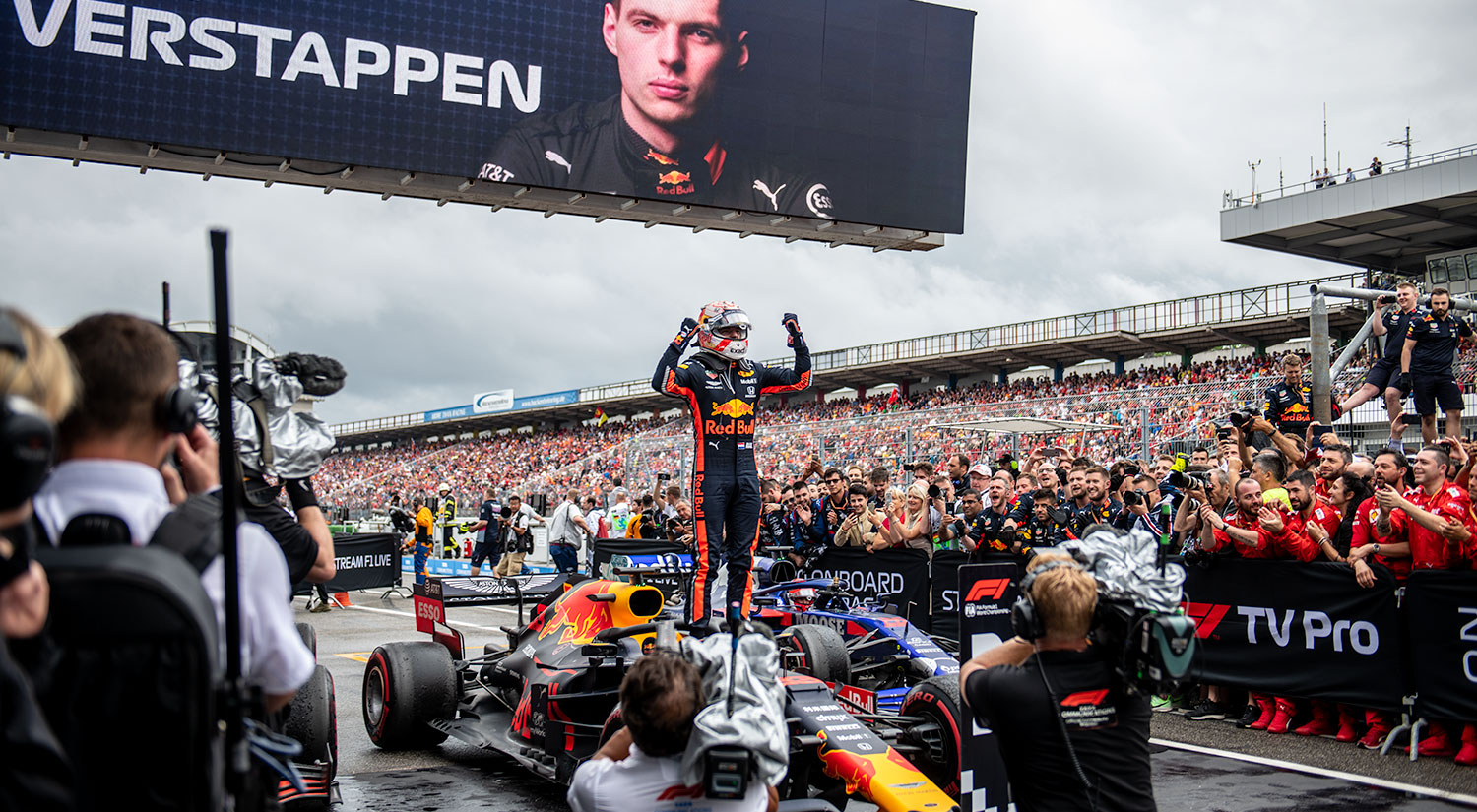 Max Verstappen - Red Bull Racing, German Grand Prix,  2019