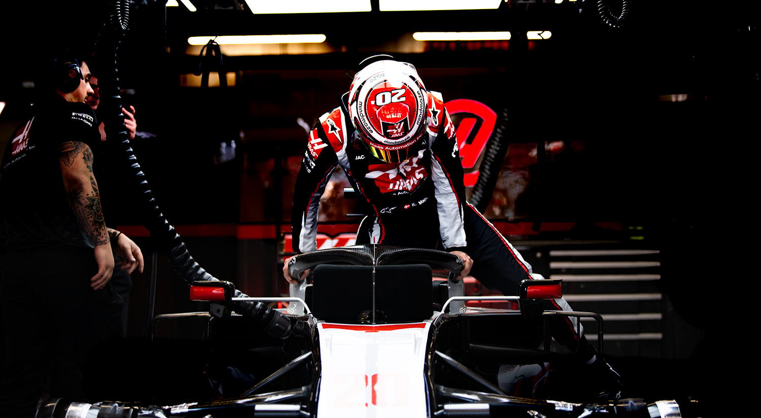 Kevin Magnussen - Haas, Winter Testing, Circuit de Catalunya,  2020