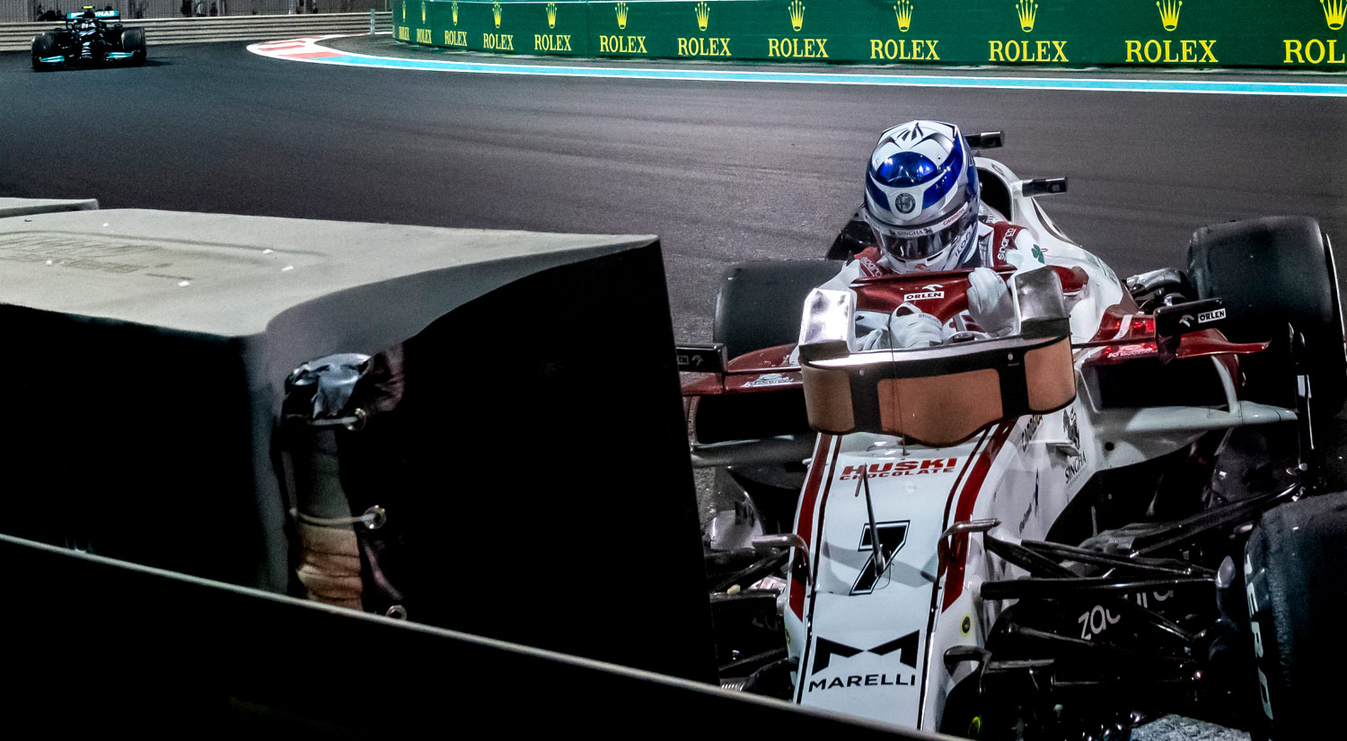 Kimi Raikkonen - Alfa Romeo Racing, Yas Marina Circuit, 2021