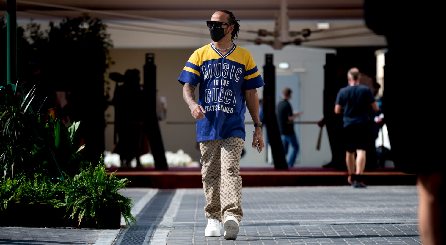 Lewis Hamilton - Mercedes AMG Petronas, Yas Marina Circuit, 2021