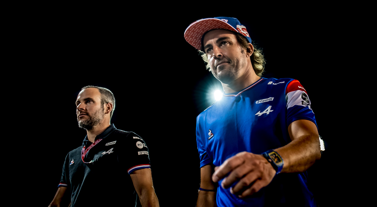 Fernando Alonso - Alpine F1 Team, Yas Marina Circuit, 2021