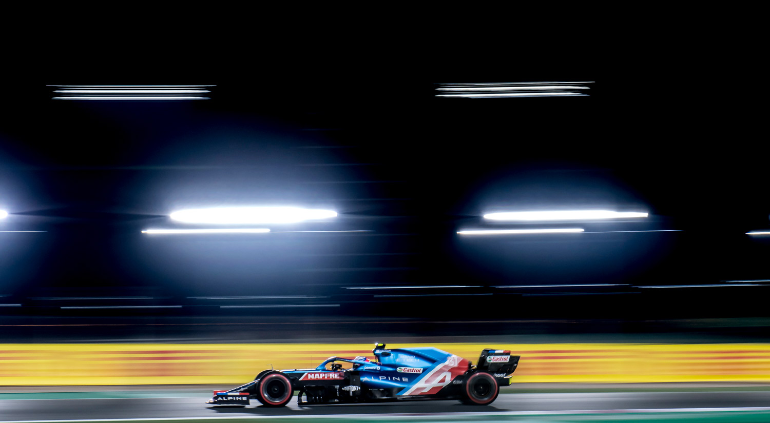 Esteban Ocon - Alpine F1 Team, Losail Circuit, 2021
