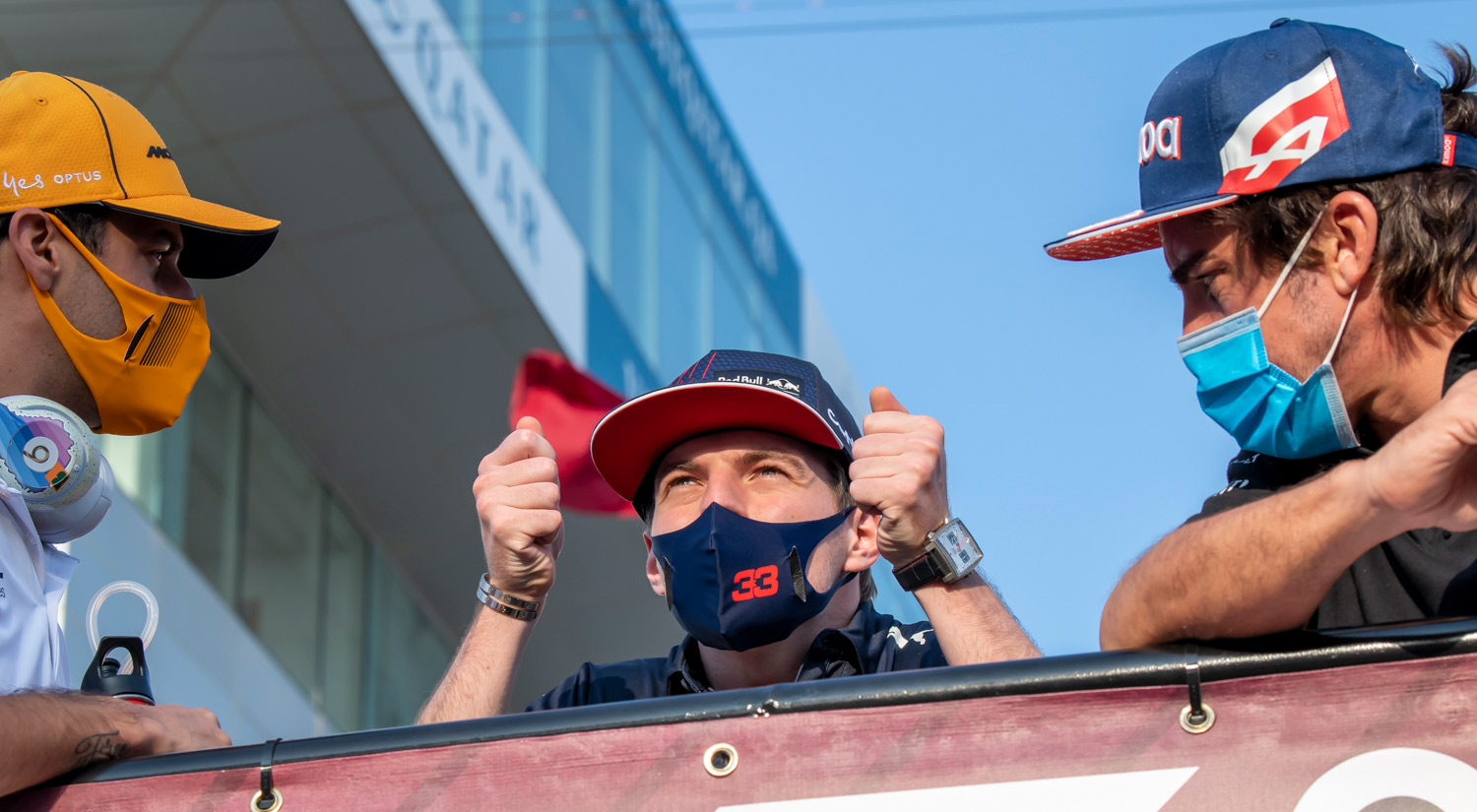 Max Verstappen - Red Bull Racing, Losail Circuit, 2021
