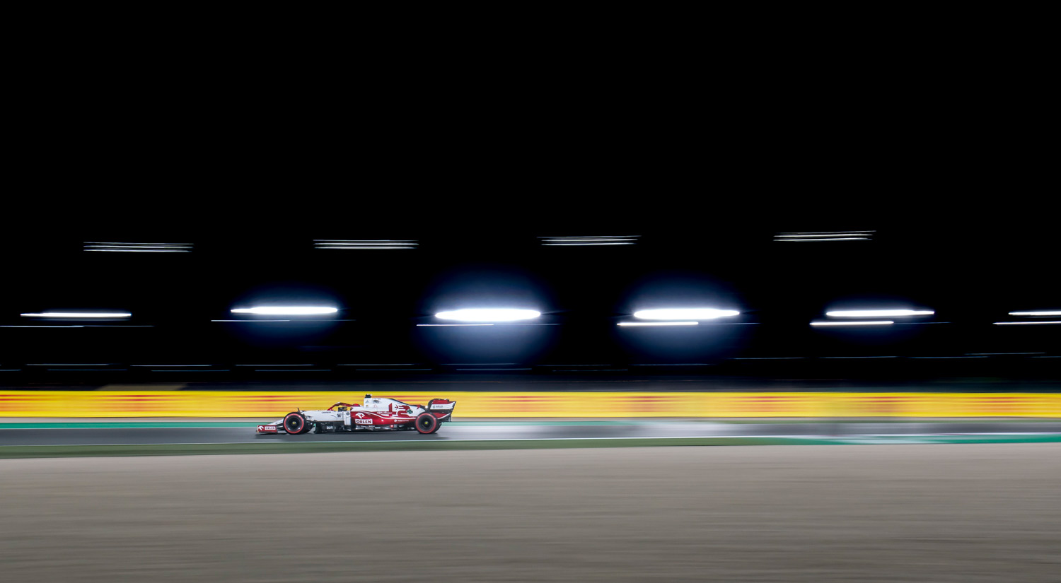 Kimi Raikkonen - Alfa Romeo Racing, Losail Circuit, 2021