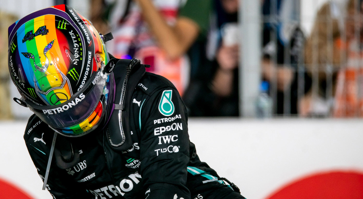 Lewis Hamilton - Mercedes AMG Petronas, Losail Circuit, 2021