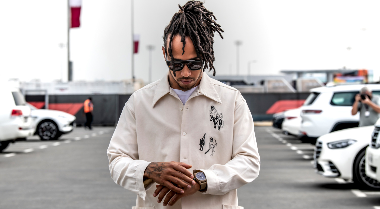 Lewis Hamilton - Mercedes AMG Petronas, Losail Circuit, 2021