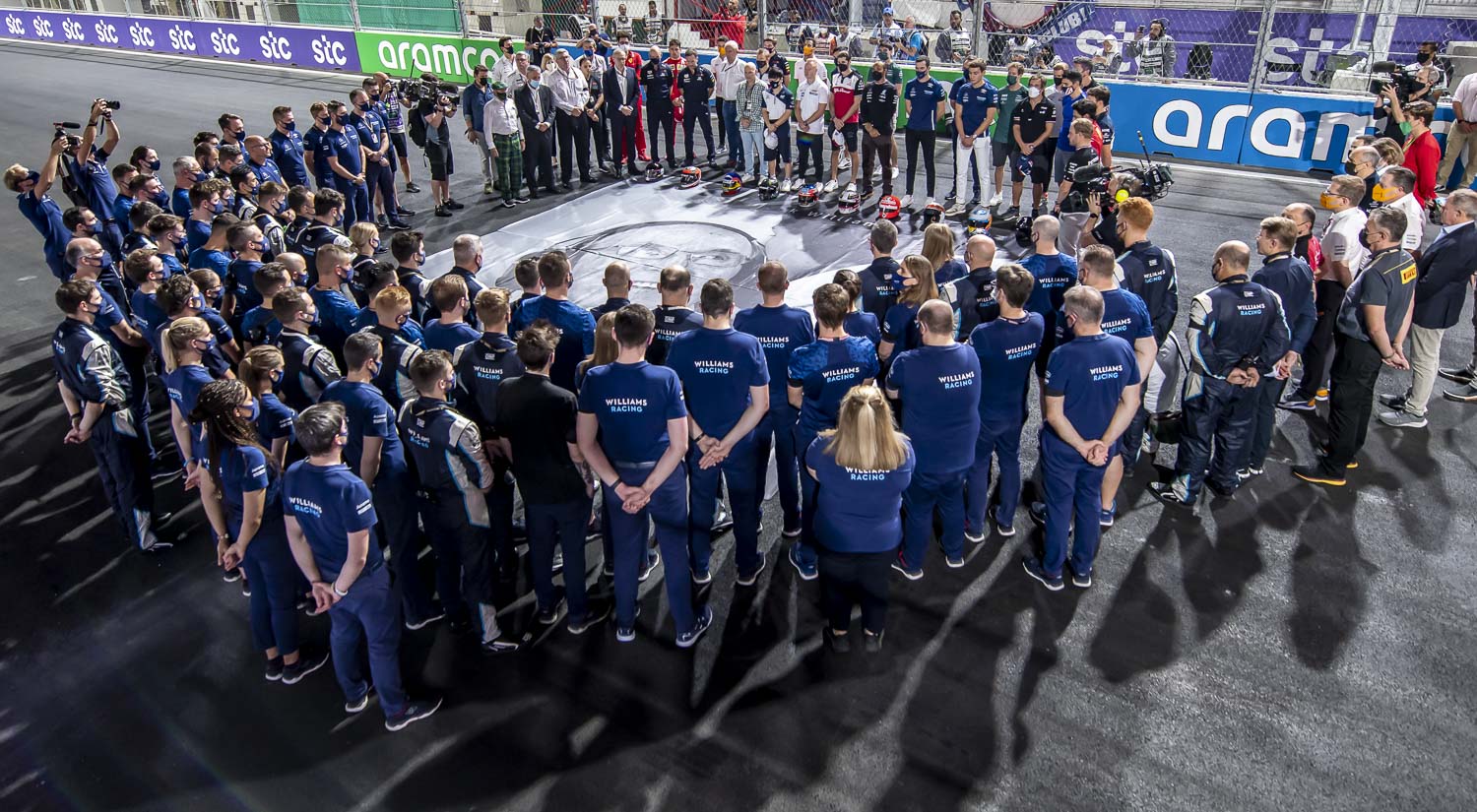 Remembering Frank Williams - Williams Racing, Jeddah Corniche Circuit, 2021
