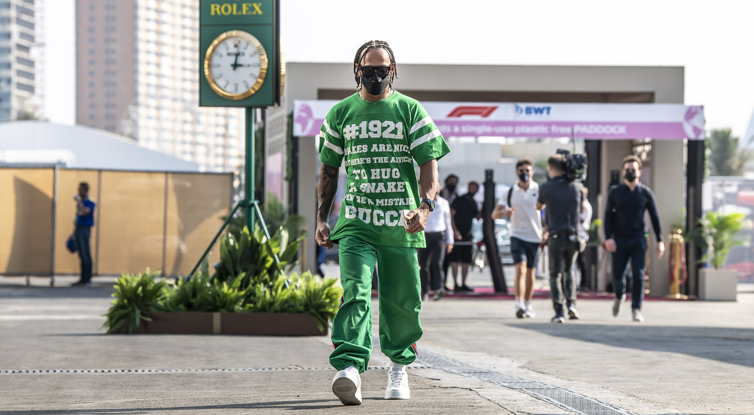 Lewis Hamilton - Mercedes AMG Petronas, Jeddah Corniche Circuit, 2021