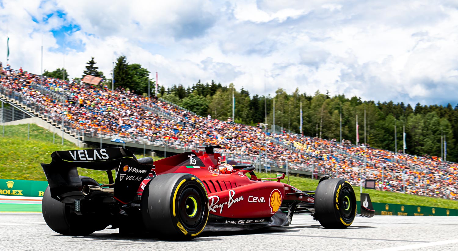 Charles Leclerc - Ferrari, Red Bull Ring, 2022