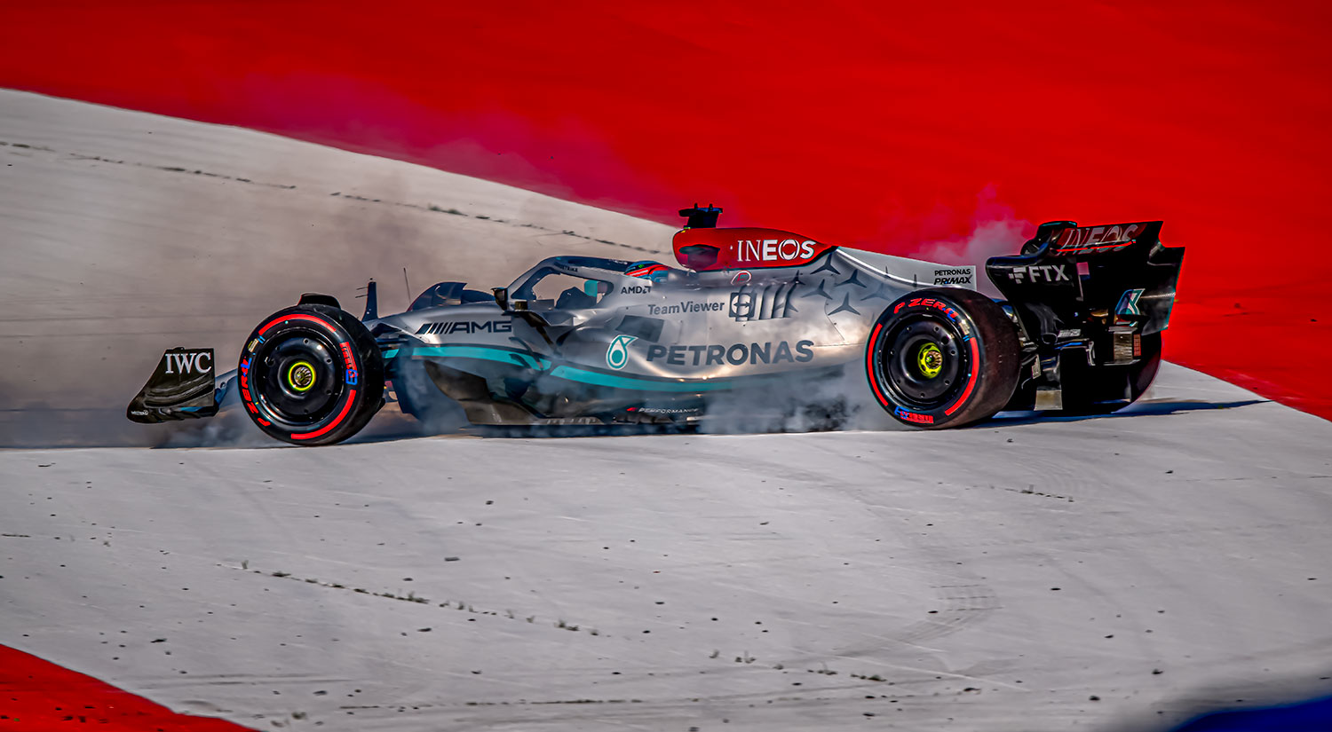 George Russell - Mercedes, Red Bull Ring, 2022