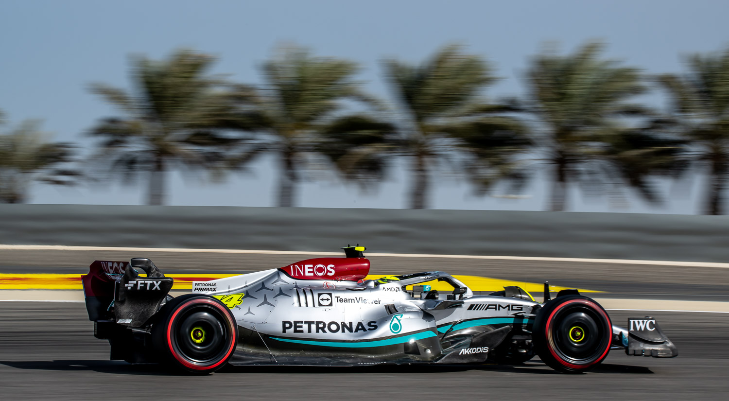 Lewis Hamilton - Mercedes AMG Petronas, Bahrain International Circuit, 2022