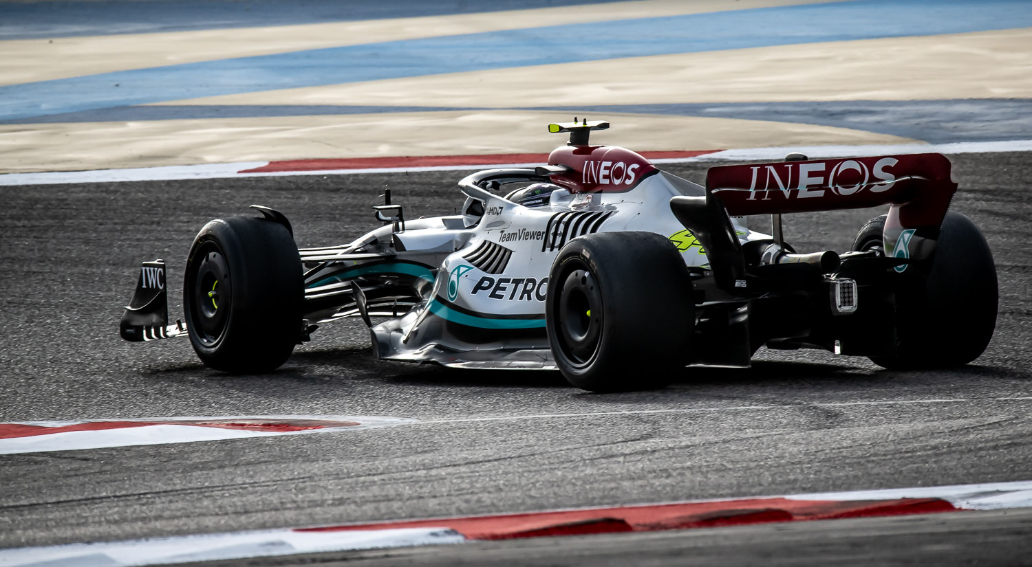 Lewis Hamilton - Mercedes AMG Petronas, Winter Testing, Bahrain International Circuit, 2022