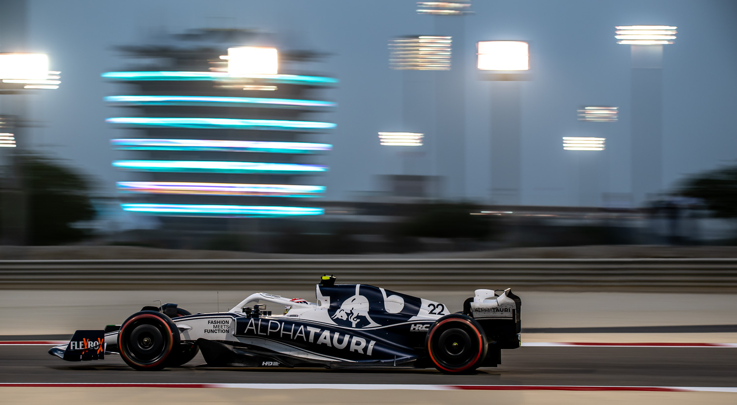 Yuki Tsunoda - Scuderia AlphaTauri, Winter Testing, Bahrain International Circuit, 2022