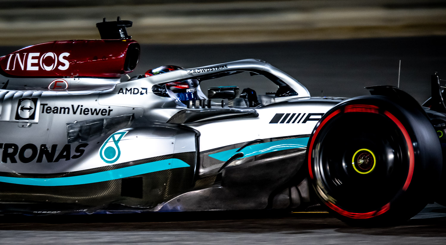 George Russell - Mercedes AMG Petronas, Winter Testing, Bahrain International Circuit, 2022