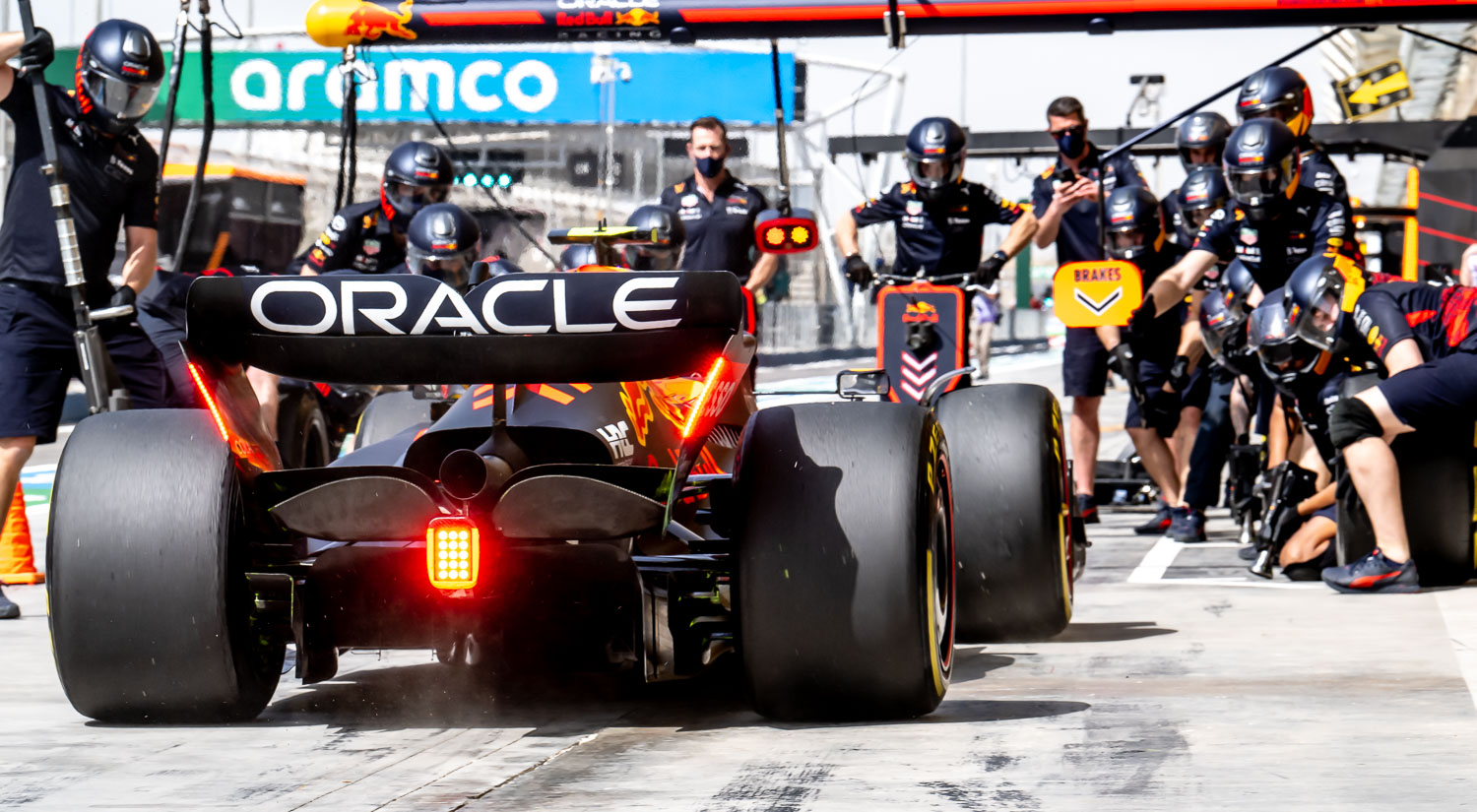 Sergio Perez - Red Bull Racing, Winter Testing, Bahrain International Circuit, 2022