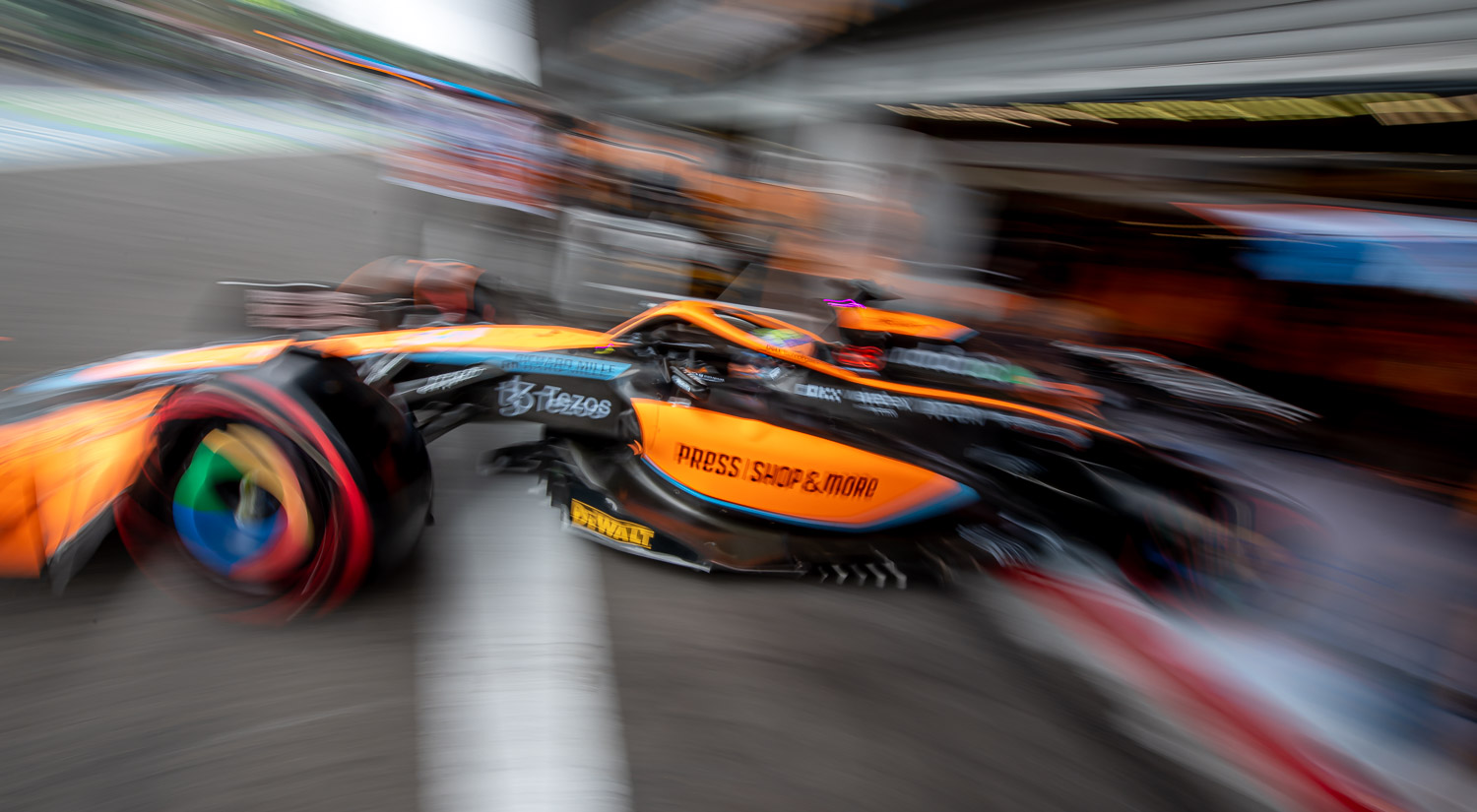 Lando Norris - McLaren, Spa-Francorchamps, 2022