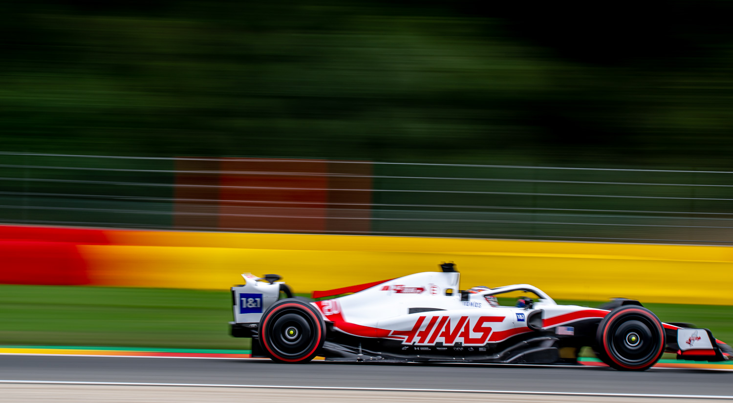 Kevin Magnussen - Haas, Spa-Francorchamps, 2022