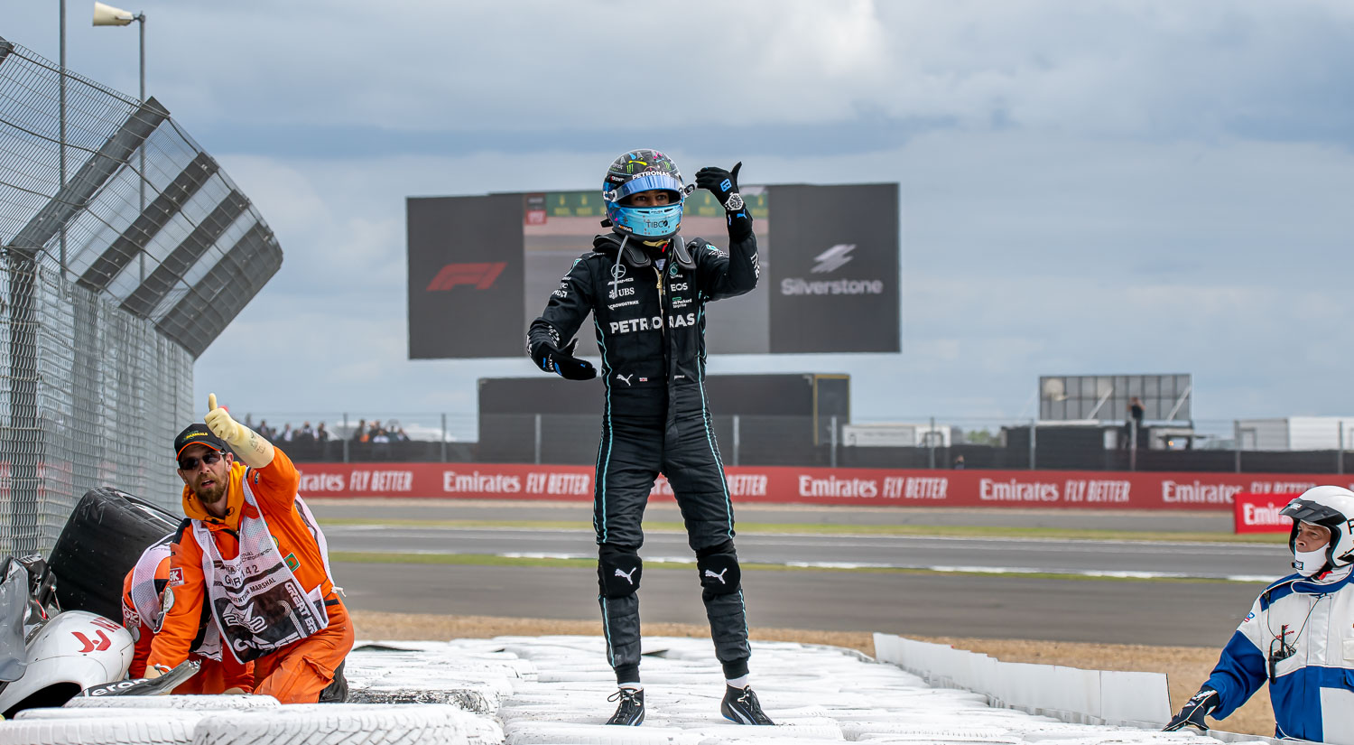 George Russell - Mercedes, Silverstone, 2022