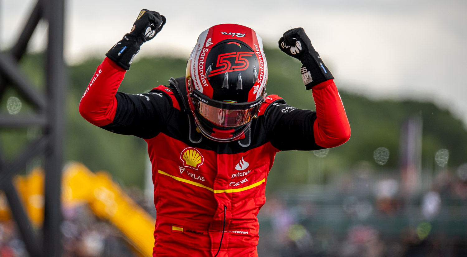 Carlos Sainz - Ferrari, Silverstone, 2022