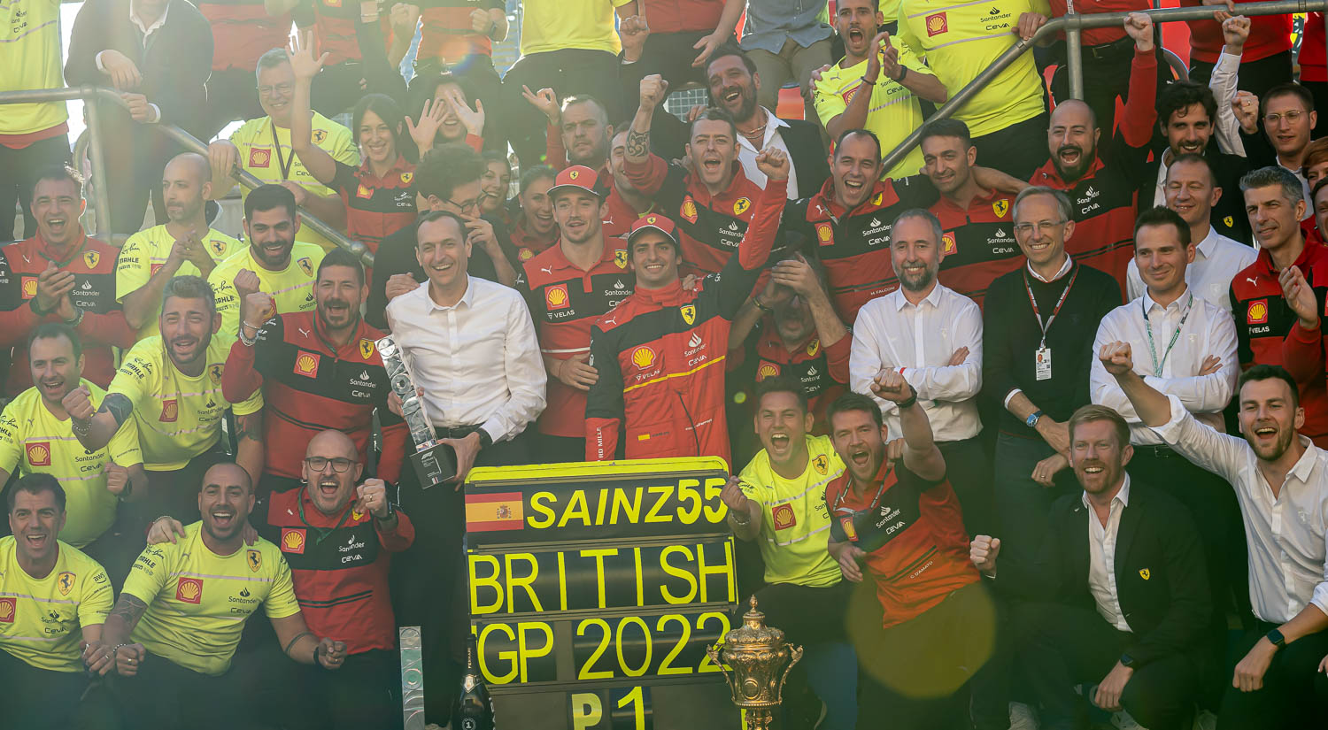 Carlos Sainz - Ferrari, Silverstone, 2022