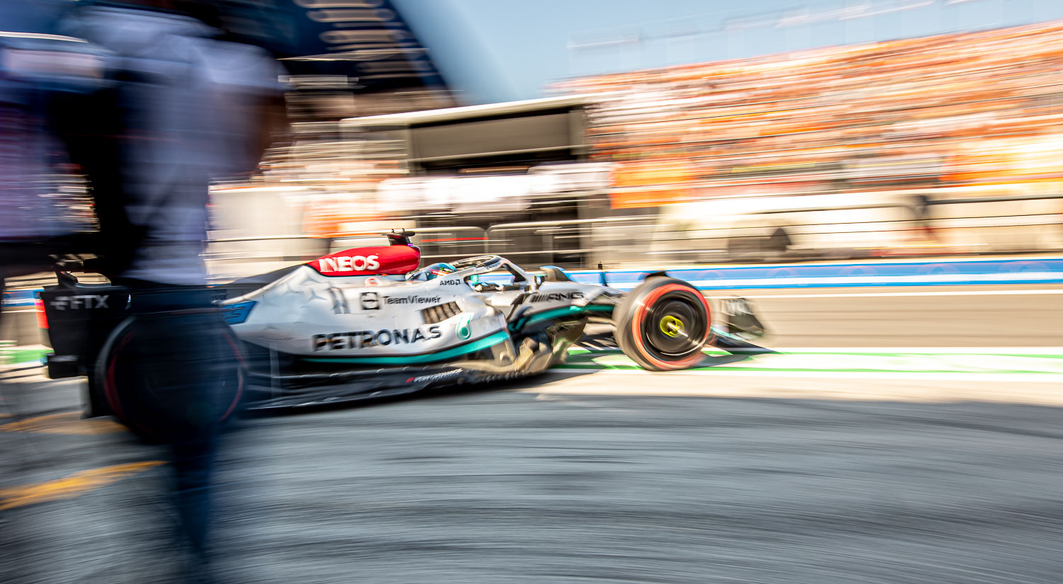 George Russell - Mercedes, Zandvoort, 2022