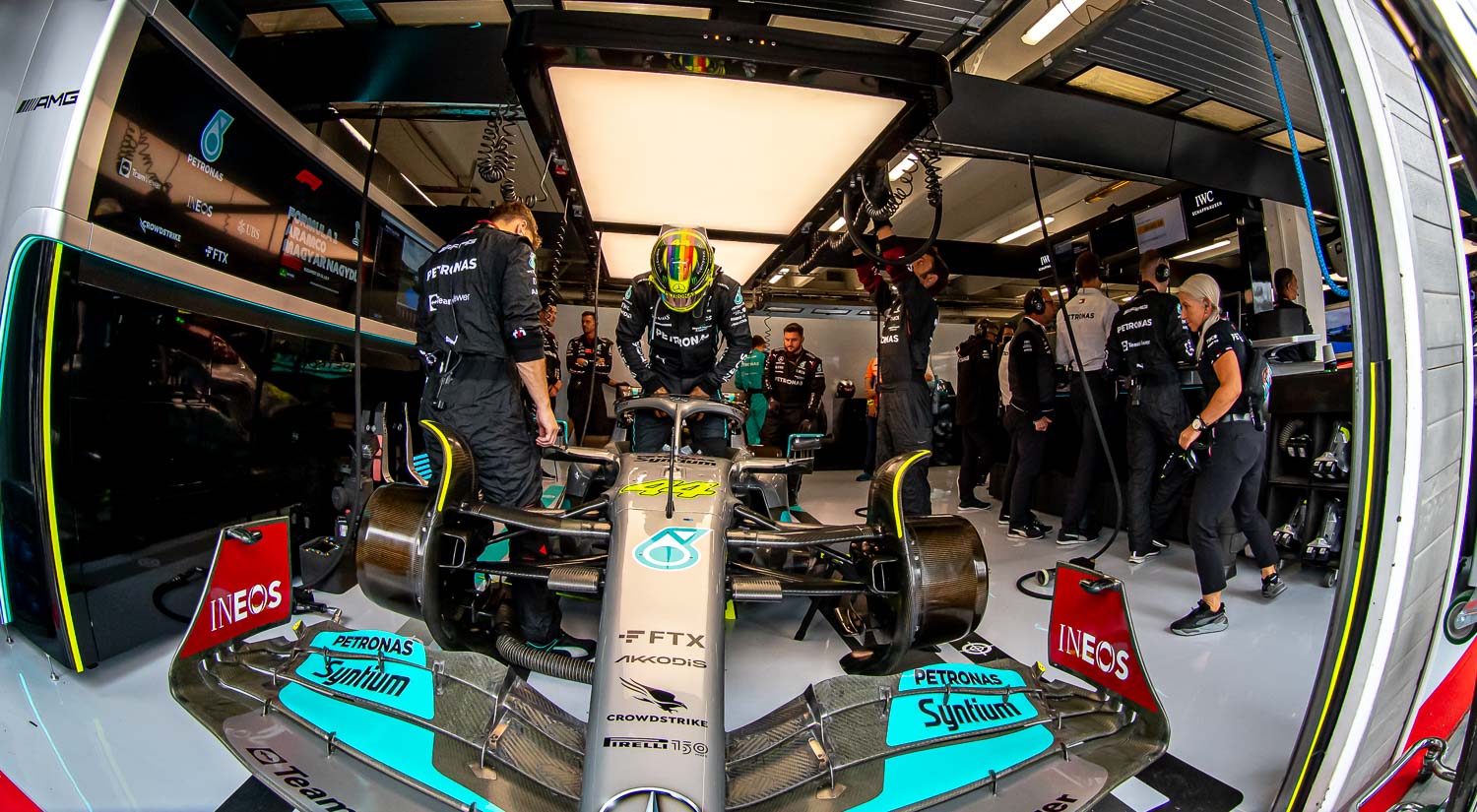 Lewis Hamilton - Mercedes, Hungaroring, 2022