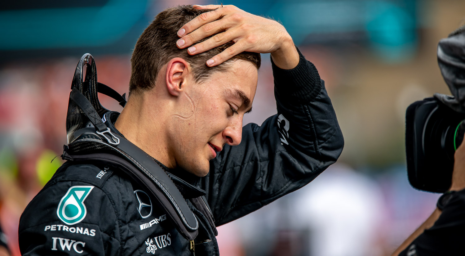 George Russell - Mercedes, Hungaroring, 2022