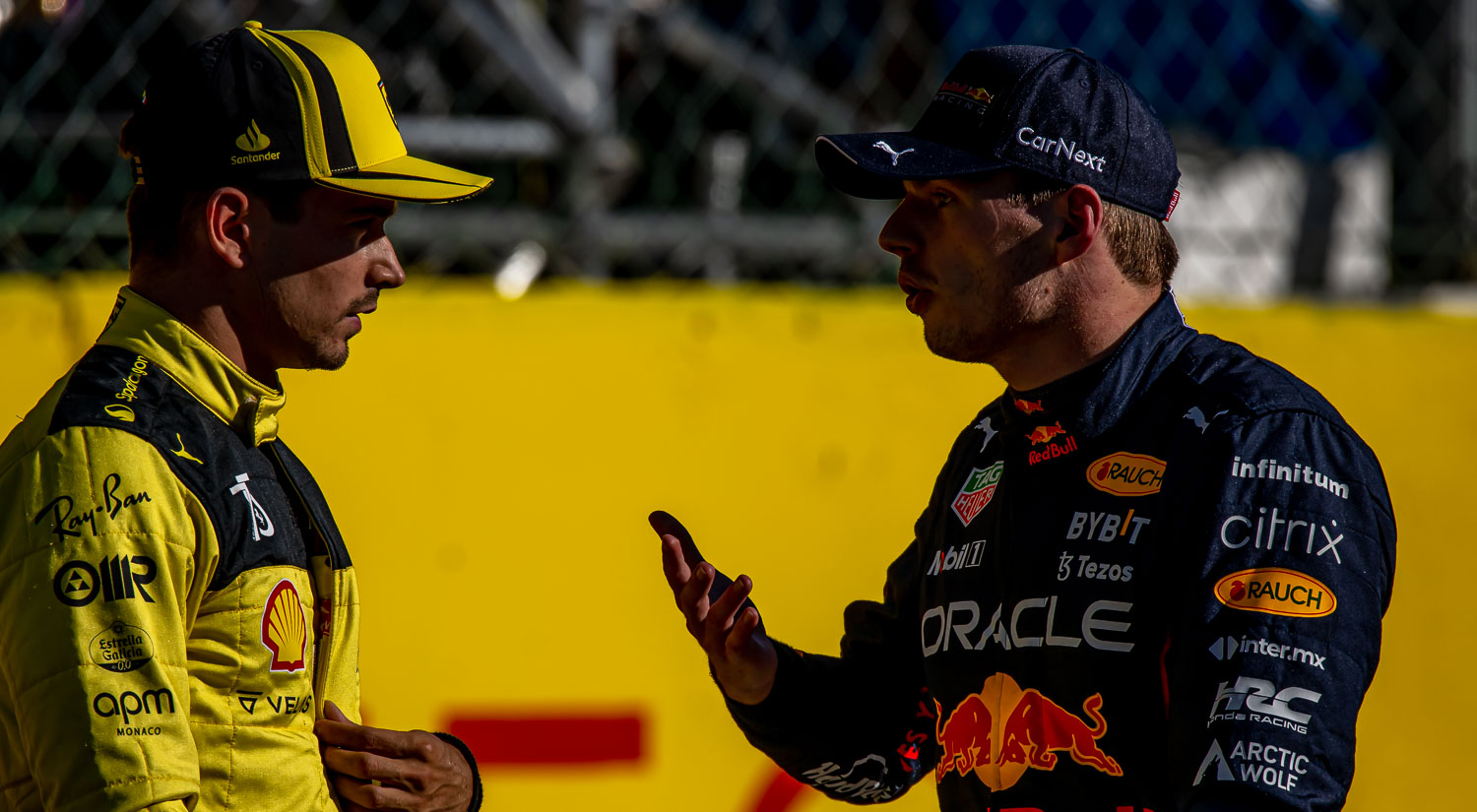 Charles Leclerc and Max Verstappen, Monza Circuit, 2022