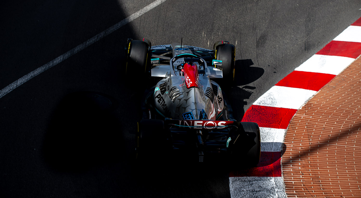 George Russell - Mercedes AMG Petronas, Circuit de Monaco, 2022
