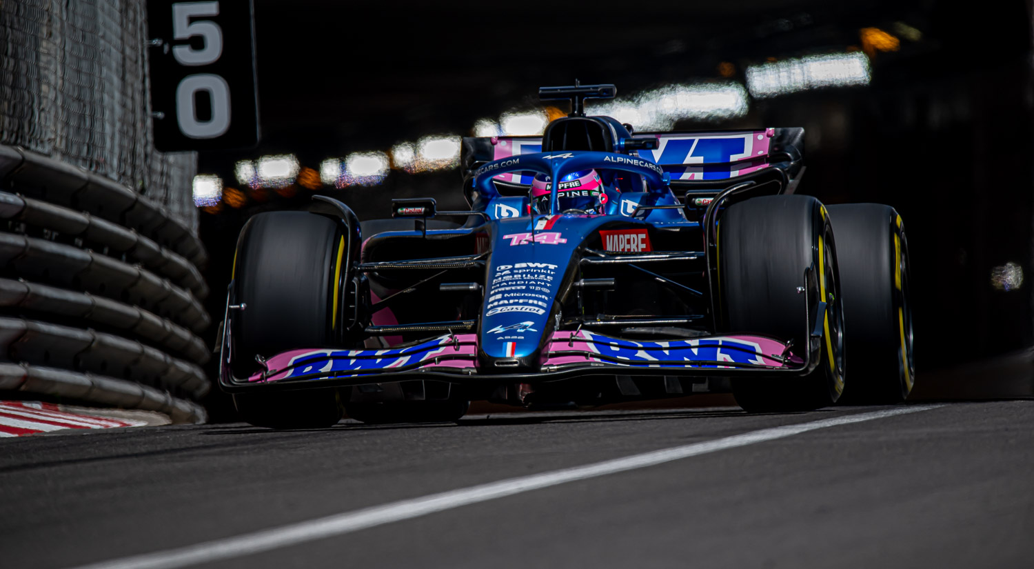 Fernando Alonso - Alpine F1 Team, Circuit de Monaco, 2022