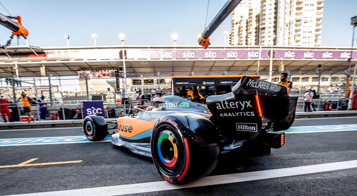 Daniel Ricciardo - McLaren F1 Team, Jeddah Corniche Circuit, 2022