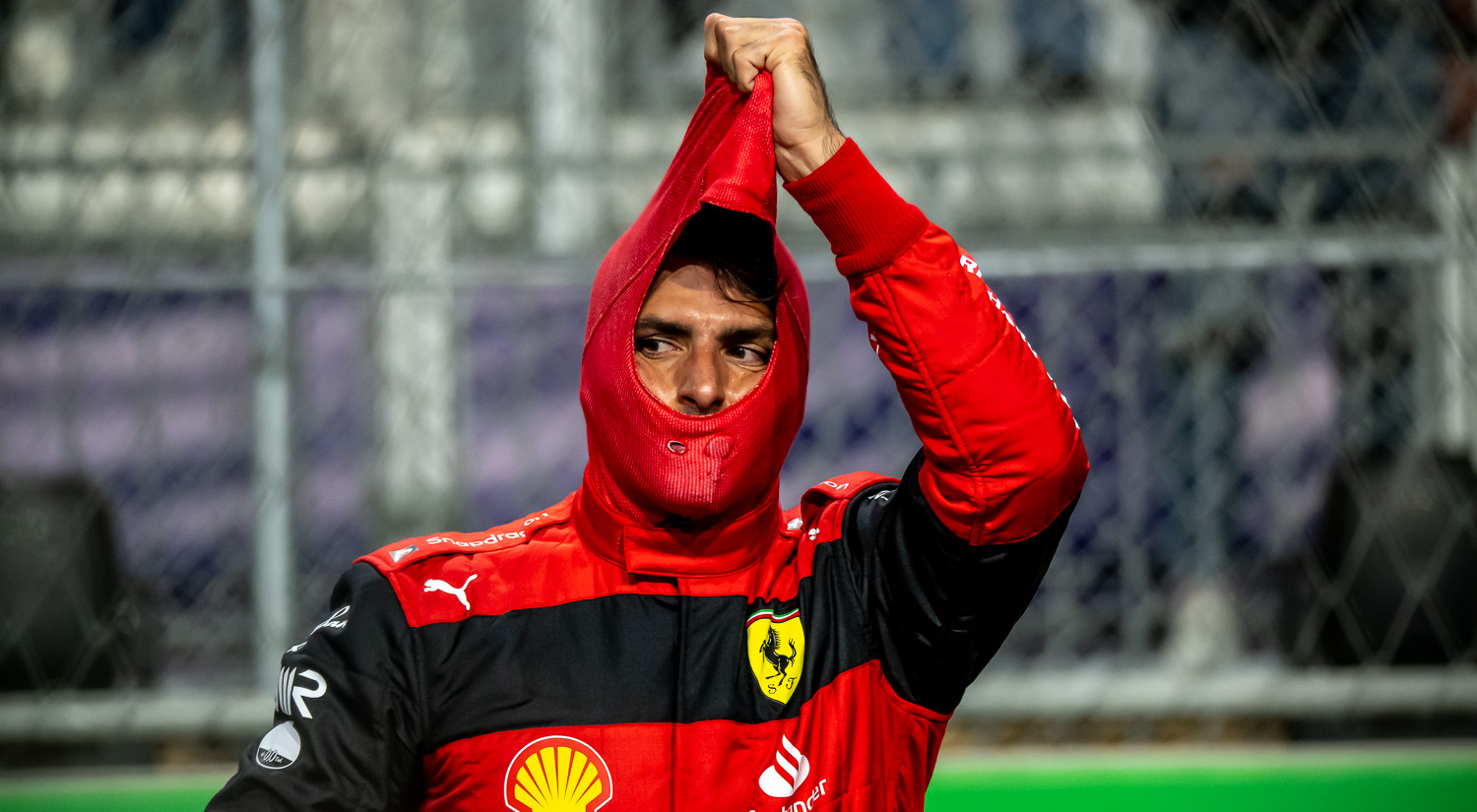 Carlos Sainz Jr - Scuderia Ferrari, Jeddah Corniche Circuit, 2022