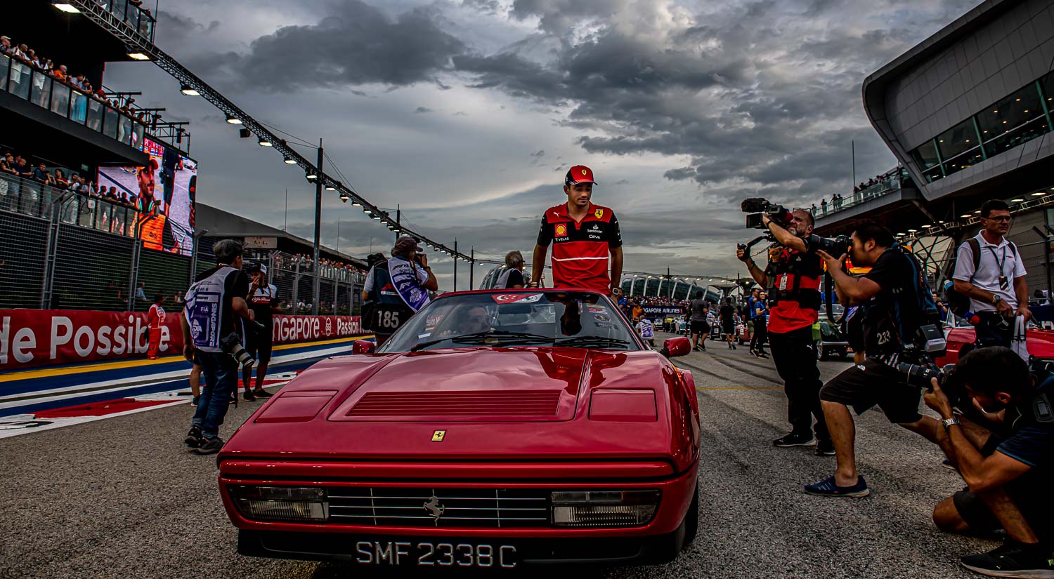 Charles Leclerc - Ferrari, Marina Bay, 2022
