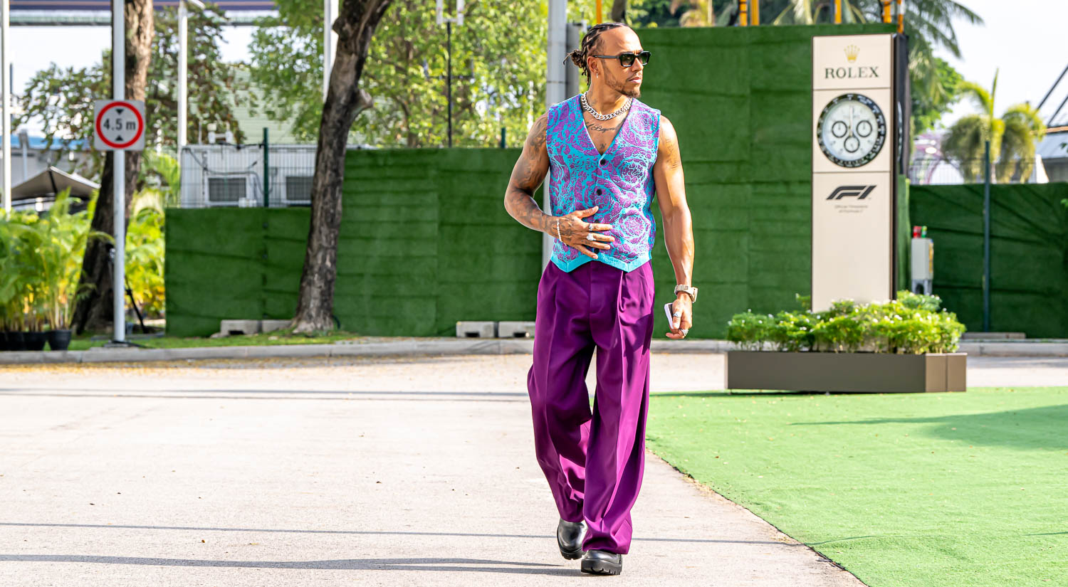 Lewis Hamilton - Mercedes, Marina Bay, 2022