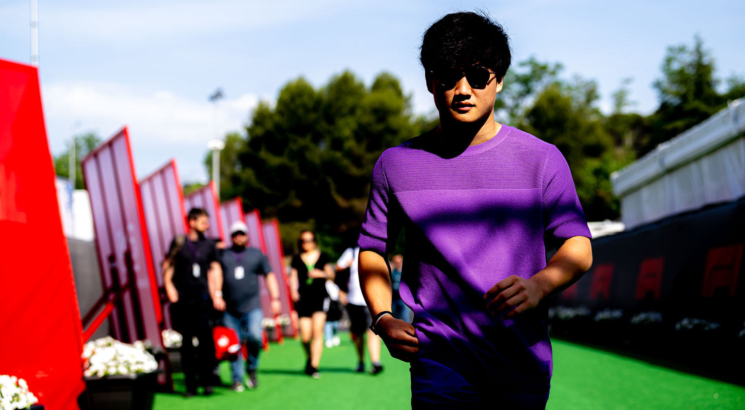 Yuki Tsunoda - Scuderia AlphaTauri, Circuit de Barcelona-Catalunya, 2022