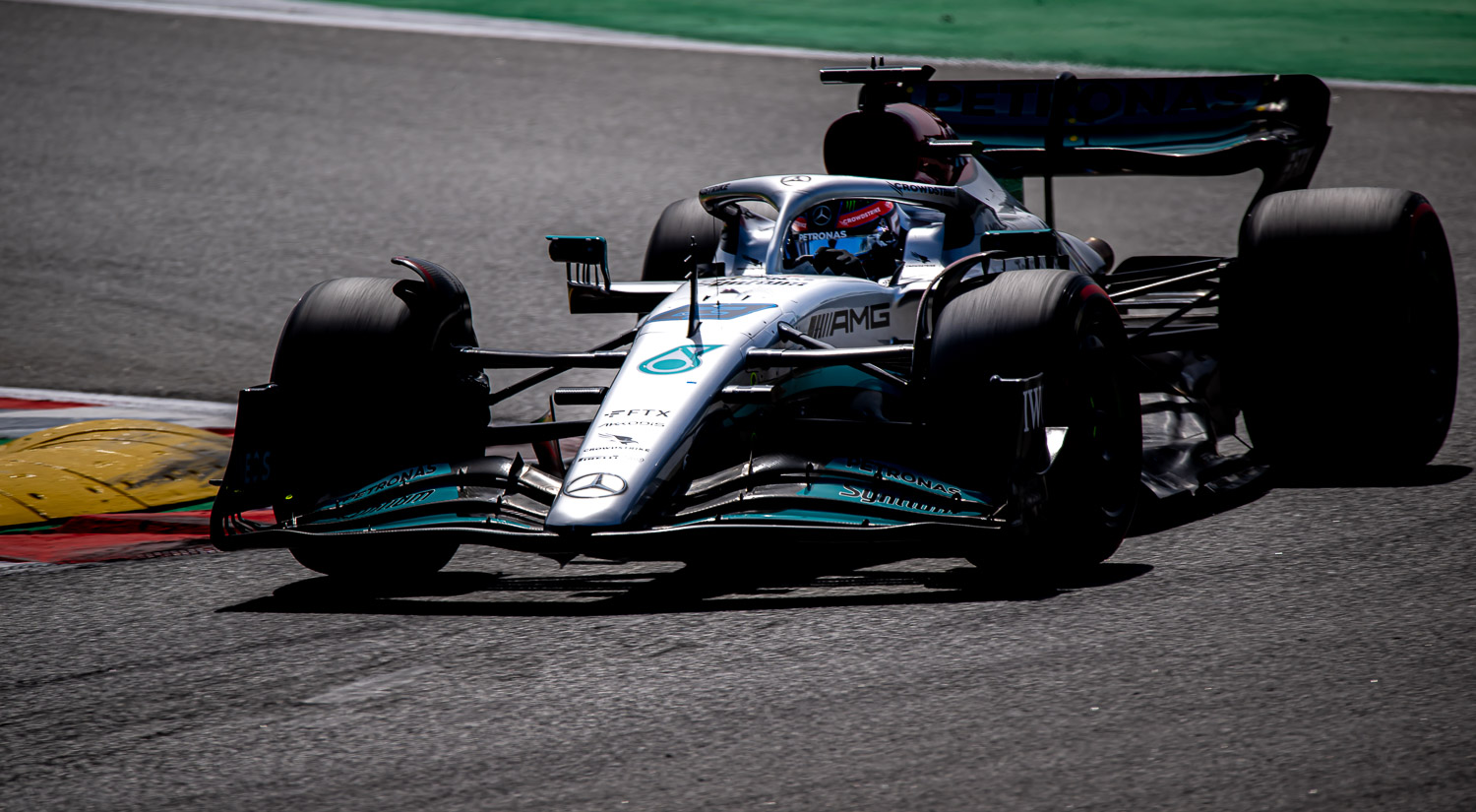 George Russell - Mercedes AMG Petronas, Circuit de Barcelona-Catalunya, 2022